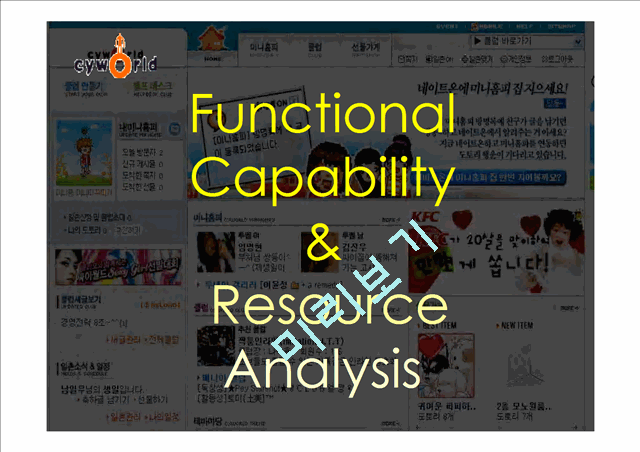 Functional Capability& Resource Analysis   (1 )